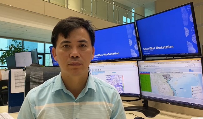 Ông Nguyễn Văn Hưởng, Trưởng phòng Dự báo Thời tiết- Trung tâm Dự báo khí tượng thủy văn quốc gia
