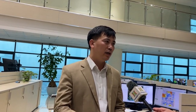 Ông Nguyễn Văn Hưởng, Trưởng phòng Dự báo thời tiết, Trung tâm Dự báo khí tượng thủy văn quốc gia.
