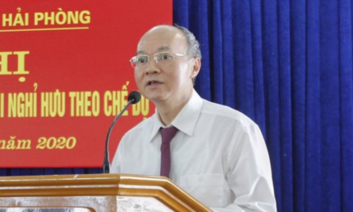 Ông Phạm Chí Bắc, nguyên Chủ tịch UBND quận Hải An (Hải Phòng) bị kỷ luật khiển trách. Ảnh Cổng TTĐT HP

