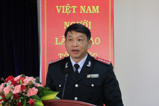Ông Nguyễn Ngọc Ánh, Chánh Thanh tra tỉnh Lâm Đồng tại một cuộc họp ở Thanh tra tỉnh.
